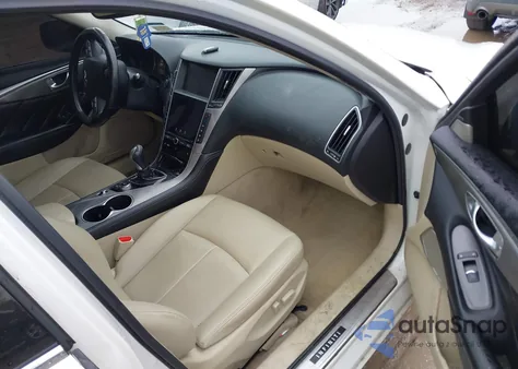 2017 Infiniti Q50 3.0T Premium from USA, damaged, VIN JN1EV7AR4HM837046